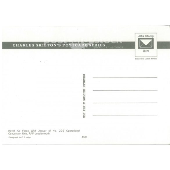 ROYAL AIR FORCE GR Jaguar. Photo sheet, postcard. (2791219)