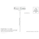 A Spitfire donated to 41 Squadron by the Royal Observer Corps’ is seen flying over the City of London. Colored photo sheet, postcard. (2791221)