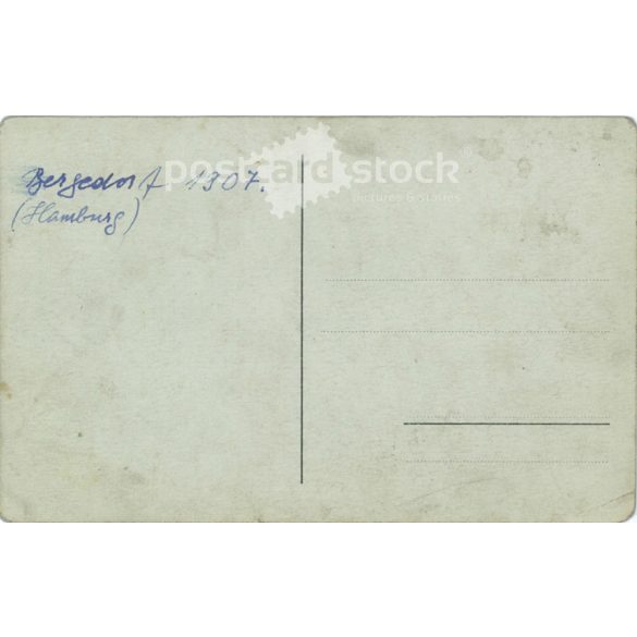 1907 - Group photo, Hamburg. Photo sheet, postcard. (2791225)