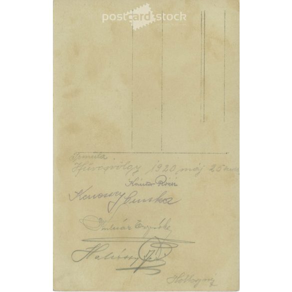 1920 - Cool Valley. Group photo with hat. Photo sheet, postcard. (2791226)