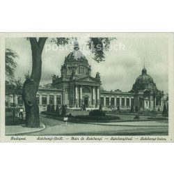   1925 - Budapest. Széchenyi Bath. Photo sheet, postcard. (2791233)