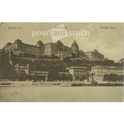   1913 - Budapest. Royal Palace. Photo sheet, postcard. (2791238)