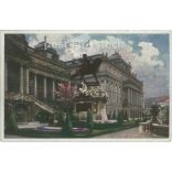 1917 - Budapest. Royal Palace. Colored photo sheet, postcard. (2791239)