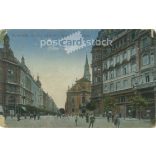 1918 - Budapest. Lajos Kossuth street. Colored photo sheet, postcard. (2791242)