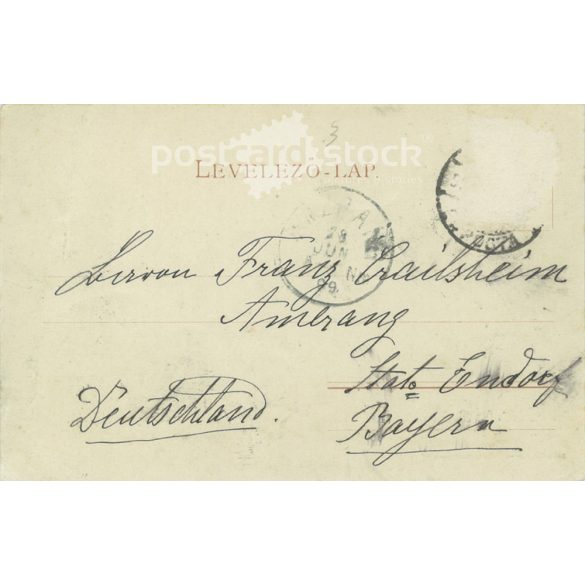 1899 - Greetings from Budapest. Colored photo sheet, postcard. (2791244)