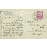 1927 - Budapest. Royal Palace and Castle Garden. Photo sheet, postcard. (2791258)