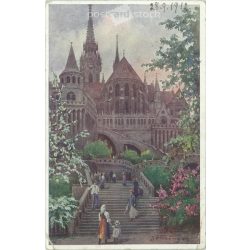 1912 - Budapest. Fisherman’s bastion. Postcard. (2791260)