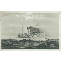   1933 - Trelleborg-Sassnitz roads. Photo sheet, postcard. (2791264)