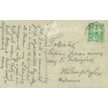 1912 - Romantic postcard. Colored photo sheet. (2791277)