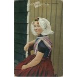 1924 - Zeeland, Dutch girl in traditional costume. Postcard. (2791279)