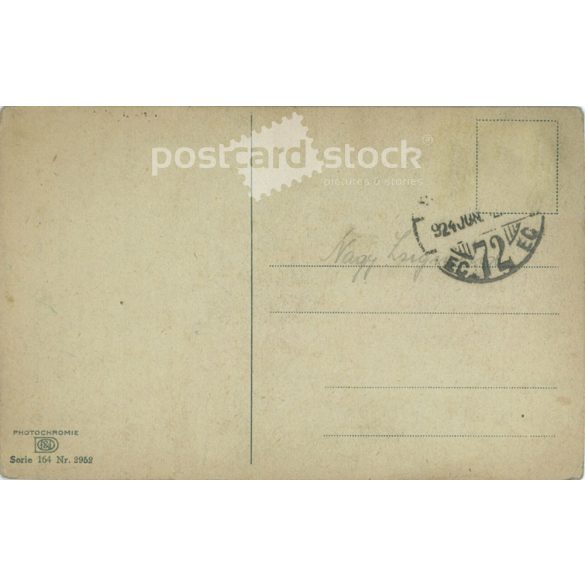 1924 - Zeeland, Dutch girl in traditional costume. Postcard. (2791279)