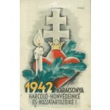 1942 - Christmas greetings. Postcard. (2791280)