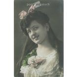 1919 - Romantic postcard. Colored photo sheet. (2791283)