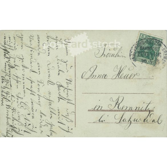 1919 - Romantic postcard. Colored photo sheet. (2791283)