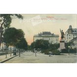 1917 - Budapest. Petofi Square. Colored photo sheet, postcard. (2791286)