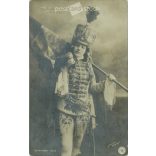 1915 - Sári Fedák, „János vitéz” (John the Valiant). Photo sheet, postcard. (2791293)