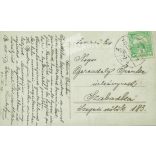 1915 - Romantic postcard. Colored photo sheet. (2791295)