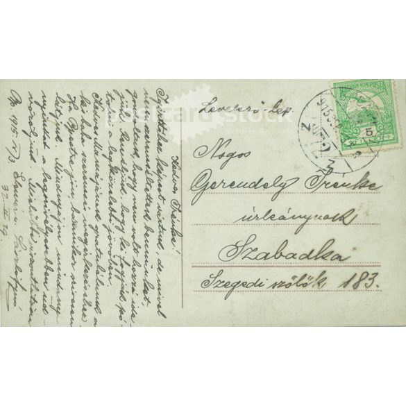 1915 - Romantic postcard. Colored photo sheet. (2791295)