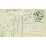 1914 - Romantic postcard, photo sheet. (2791300)