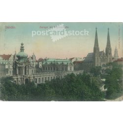 1906 - Dresden. Colored photo sheet, postcard. (2791307)