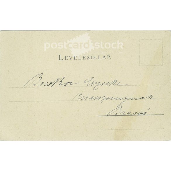 1900 - Greetings from Budapest. Royal residence and Várkkert bazár (Castle bazaar). Photo sheet, postcard. (2791316)