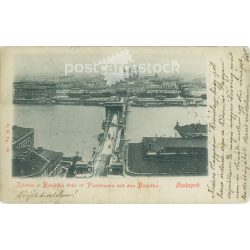   1893 - Budapest. View of the Basilica. Photo sheet, postcard. (2791319)