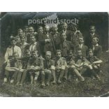 1926 - High school trip. Group photo. Photo sheet, postcard. (2791335)