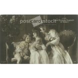 1910 - Princess Rupprecht with her children. Photo sheet, postcard. (2791357)