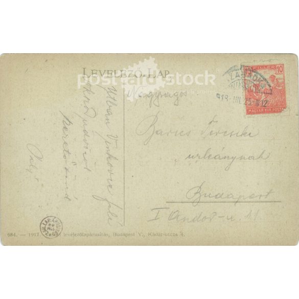 1913 - View of Subotica. Colored photo sheet, postcard. (2791365)