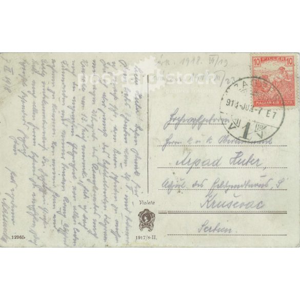 1918 - Zagrad Theater. Photo sheet, postcard. (2791368)