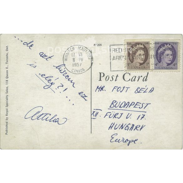 1957 - Marilyn Monroe. Postcard. (2791377)