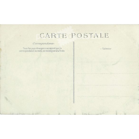 1906 - Paris. The Opera and the rue Auber. Colored photo sheet, postcard. (2791381)