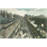 1906 - Paris. Rivoli street. Colored photo sheet, postcard. (2791384)