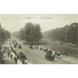   1906 - London. The Hyde park. Photo sheet, postcard. (2791385)
