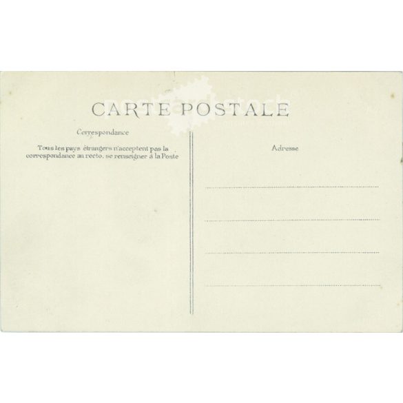 1906 - The St. Martin triumphal arch in Paris. Colored photo sheet, postcard. (2791387)