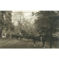  1906 – Rotten Row - The Morning Ride London, England. Photo sheet, postcard. (2791389)