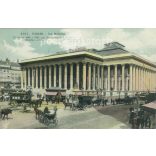 1906 - Paris. La Bourse. Colored photo sheet, postcard. (2791392)