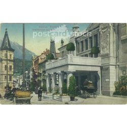   1910 - Meran. Austria. Colored photo sheet, postcard. (2791396)