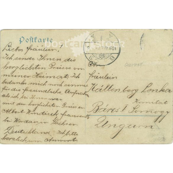 1909 - Fraureuth. Colored photo sheet, postcard. (2791393)