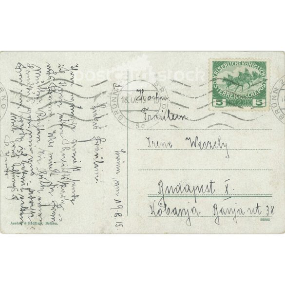 1918 - Greetings from Brno. Colored photo sheet, postcard. (2791401)