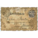 1900 - View of Buda 1650. With special cutting. Postcard. (2791411)