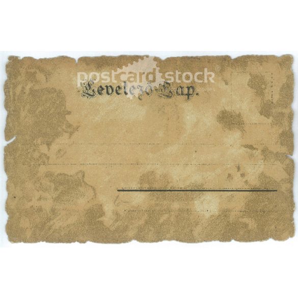 1900 - View of Buda 1650. With special cutting. Postcard. (2791411)