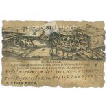 1900 - Buda 1650. With special cutting. Postcard. (2791413)