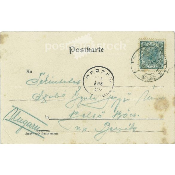 1904 - Vienna. Lake on Constantine Hill in K. K. Prater. Photo sheet, postcard. (2791416)