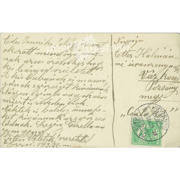 1913 - Happy Easter! Greeting card. (2791418)