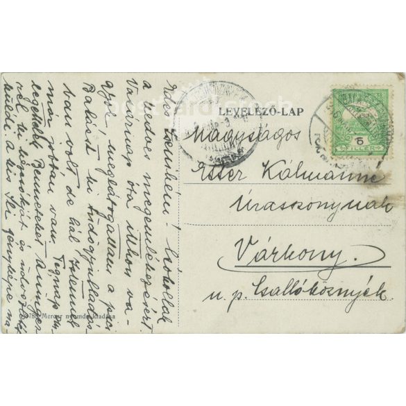 1916 - Balassagyarmat. General Court. Photo sheet, postcard.(2791419)