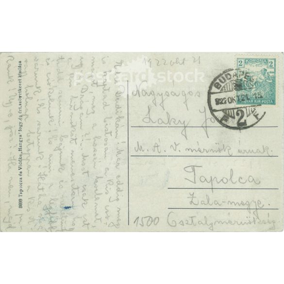 1922 - Tihany. Colored photo sheet. (2791421)