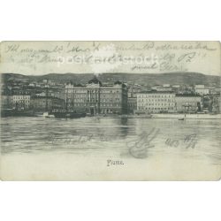 1905 - Rijeka. Photo sheet, postcard. (2791427)