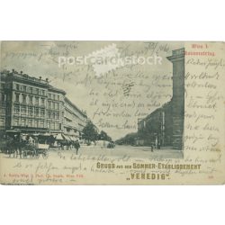   1903 - Kolowrat ring road. Vienna. Photo sheet, postcard. (2791430)
