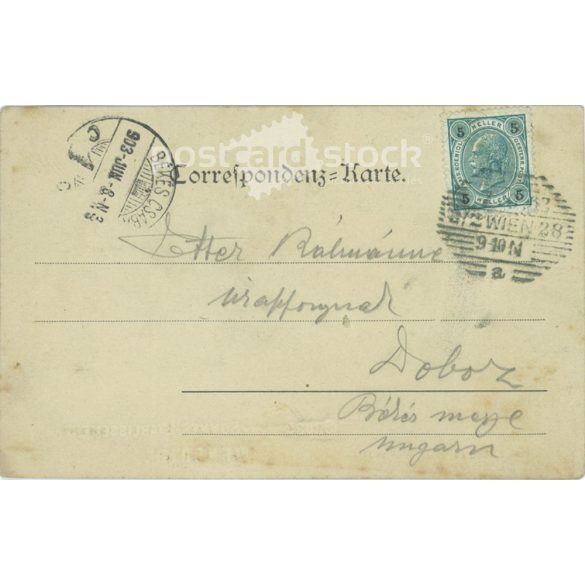 1903 - Kolowrat ring road. Vienna. Photo sheet, postcard. (2791430)